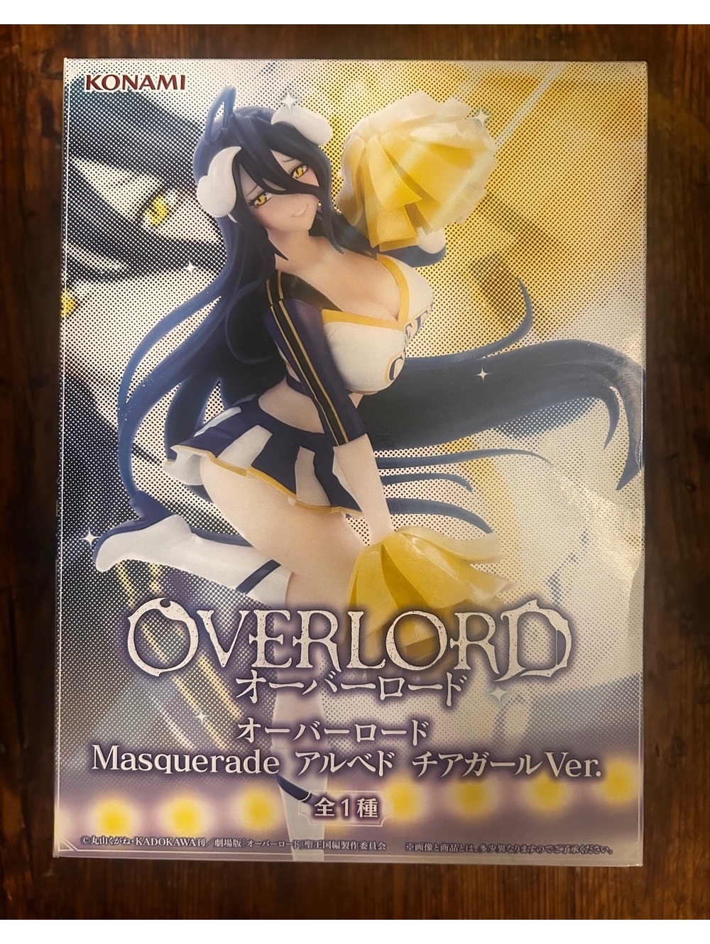 Overlord Masquerade Albedo Cheer Girl Ver. Figure by Konami